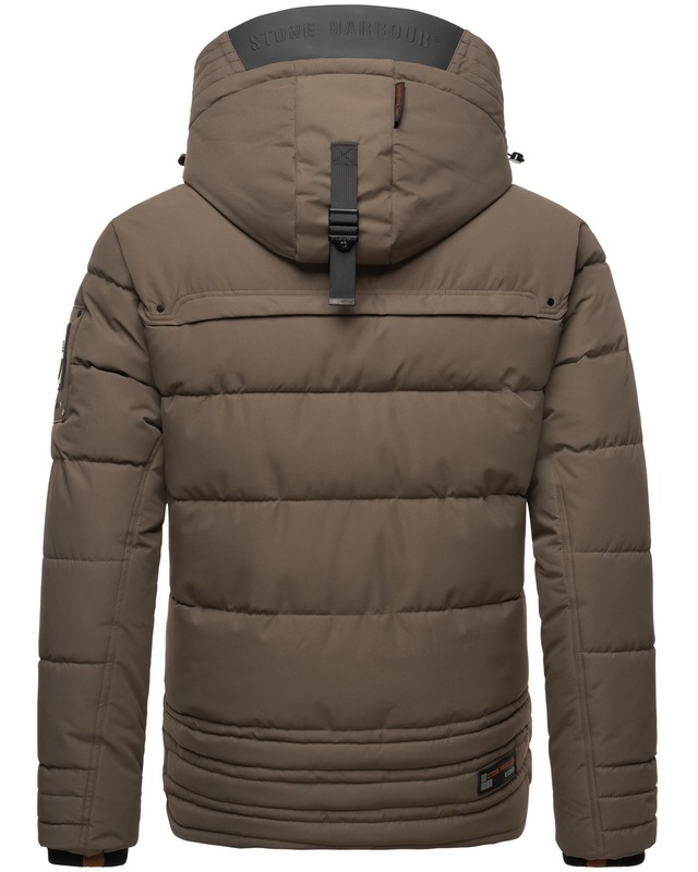 Stone Harbour Steppjacke »Witas« mit Kapuze gesteppte Herren Winterjacke mit abnehmbarer Kapuze