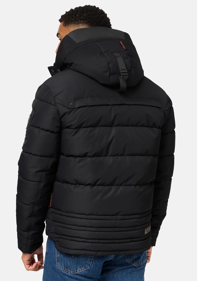 Stone Harbour Steppjacke »Witas« mit Kapuze gesteppte Herren Winterjacke mit abnehmbarer Kapuze