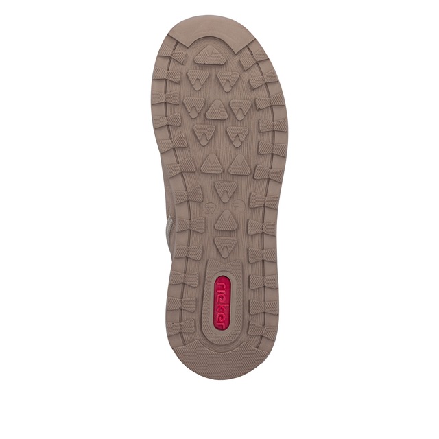 Rieker Sneaker Freizeitschuh, Halbschuh, Schnürschuh, mit weichem Schaftrand