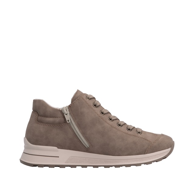 Rieker Sneaker Freizeitschuh, Halbschuh, Schnürschuh, mit weichem Schaftrand
