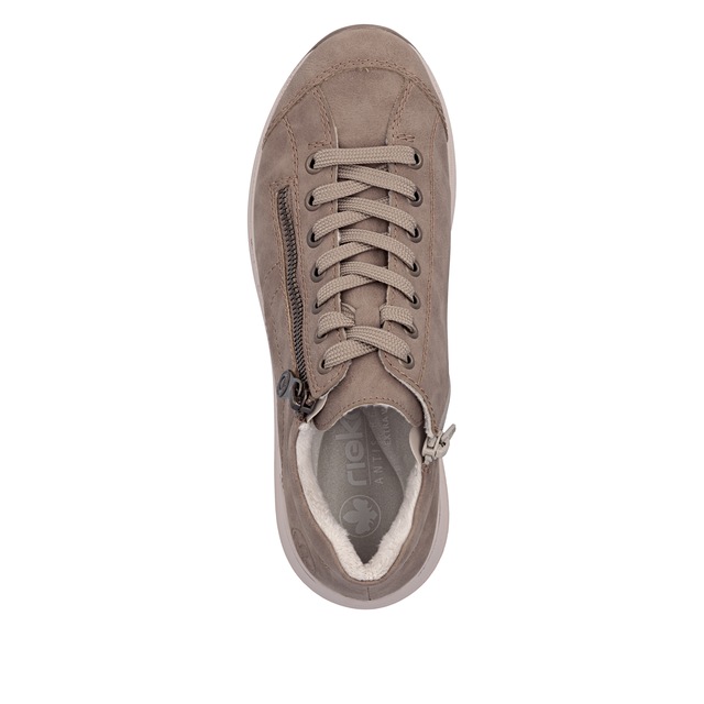 Rieker Sneaker Freizeitschuh, Halbschuh, Schnürschuh, mit weichem Schaftrand