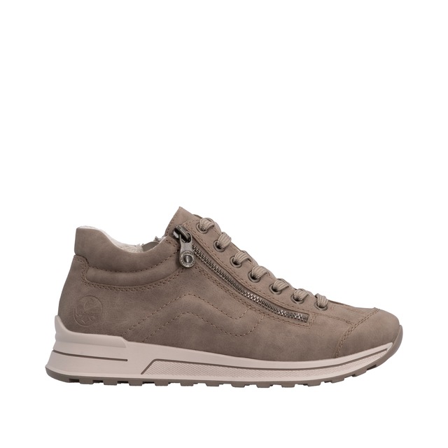 Rieker Sneaker Freizeitschuh, Halbschuh, Schnürschuh, mit weichem Schaftrand