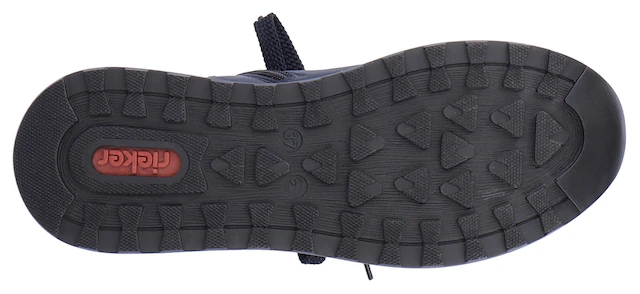 Rieker Sneaker Freizeitschuh, Halbschuh, Schnürschuh, mit weichem Schaftrand
