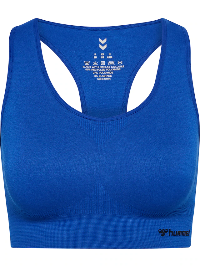 hummel Sport-Bustier »hmlTIF SEAMLESS SPORTS TOP« nahtarme Seamless-Konstruktion, dehnbarer Stoff