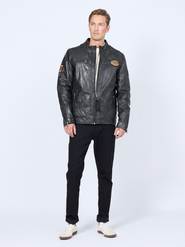 MUSTANG Lederjacke »Varberg«