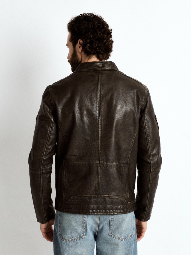 MUSTANG Lederjacke »Varberg«