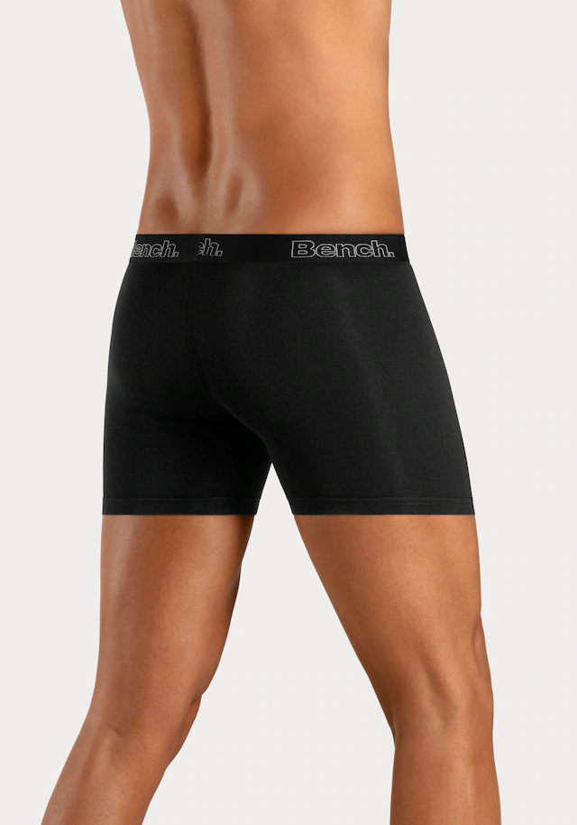 Bench. Langer Boxer »Boxershorts für Herren« Packung, 4 Stk. Unterhosen mit Logoschriftzug im Bund
