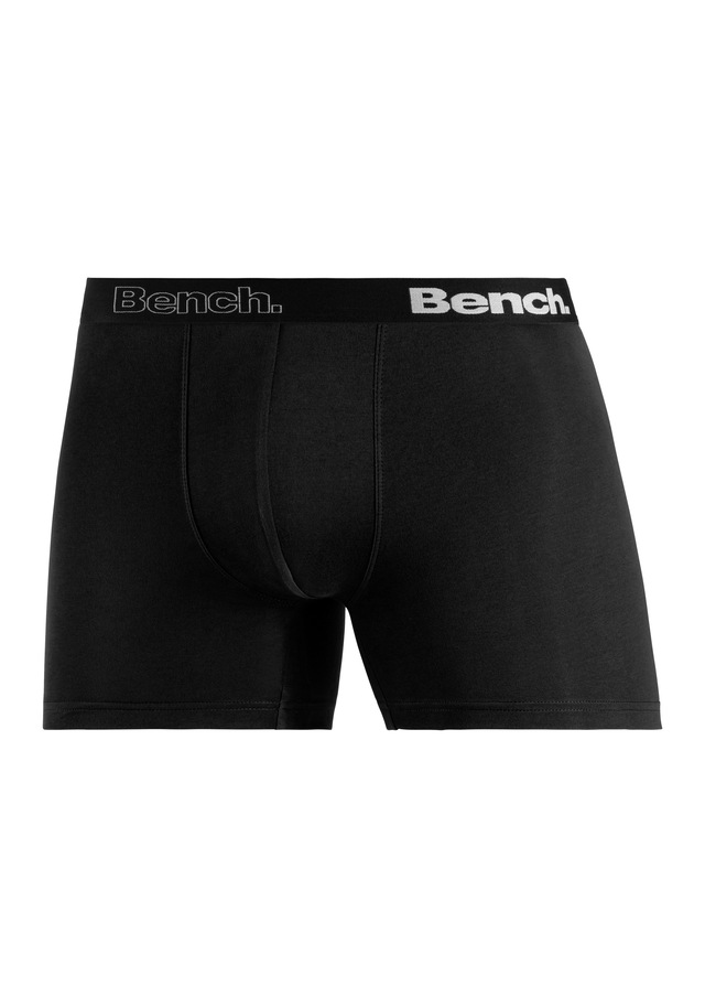 Bench. Langer Boxer »Boxershorts für Herren« Packung, 4 Stk. Unterhosen mit Logoschriftzug im Bund