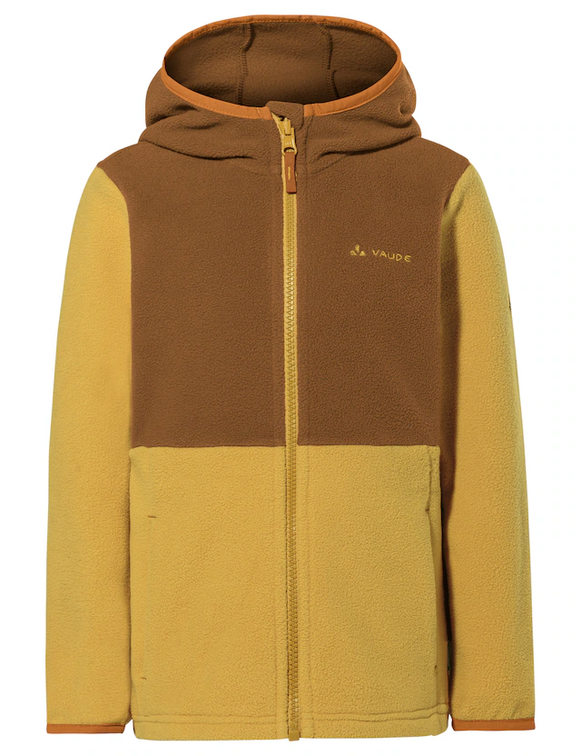 VAUDE Kapuzenfleecejacke »Kids Pulex Hooded Jacket II« mit Kapuze mit Kapuze, atmungsaktives Material, mit Eingrifftaschen