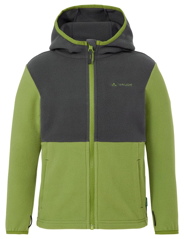 VAUDE Kapuzenfleecejacke »Kids Pulex Hooded Jacket II« mit Kapuze mit Kapuze, atmungsaktives Material, mit Eingrifftaschen