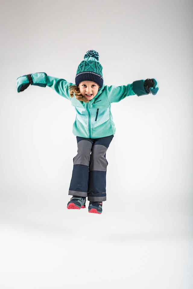 VAUDE Outdoorhose »KIDS SNOW CUP PANTS III« wasserdicht, winddicht, mit robusten Besätzen an Knien und Gesäß