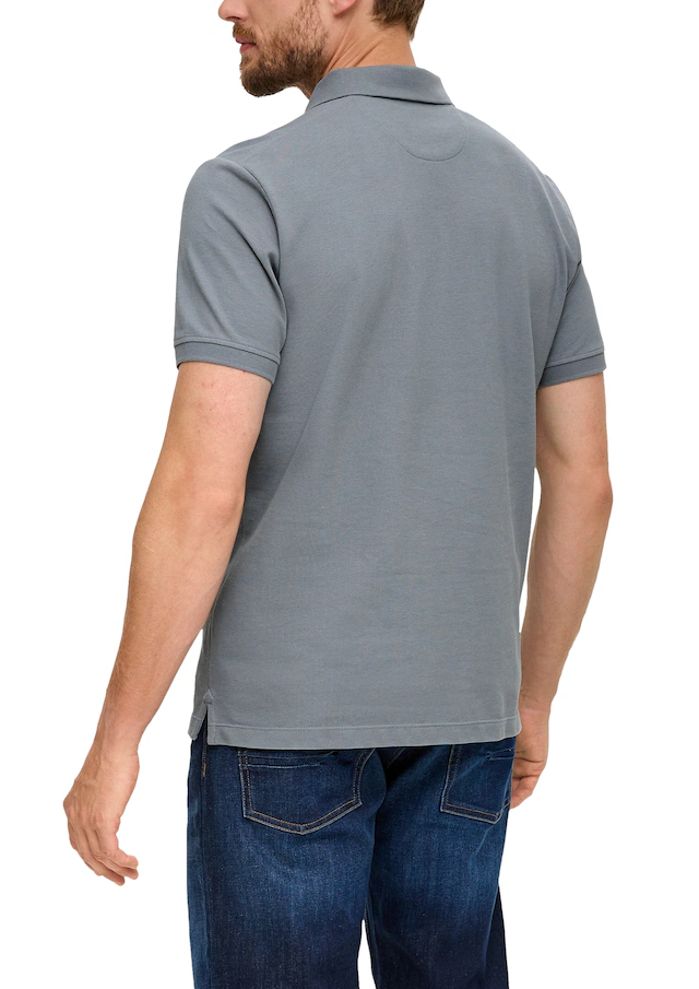 s.Oliver Poloshirt mit Logostickerei