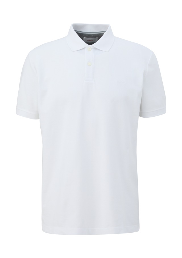 s.Oliver Poloshirt mit Logostickerei