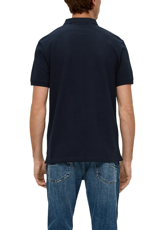 s.Oliver Poloshirt mit Logostickerei