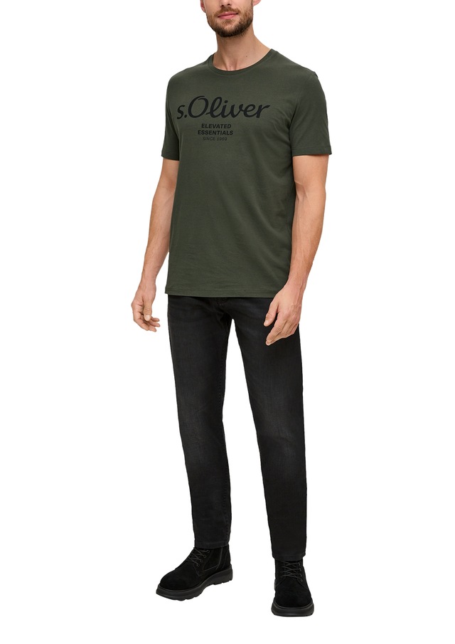 s.Oliver T-Shirt mit Logo-Print