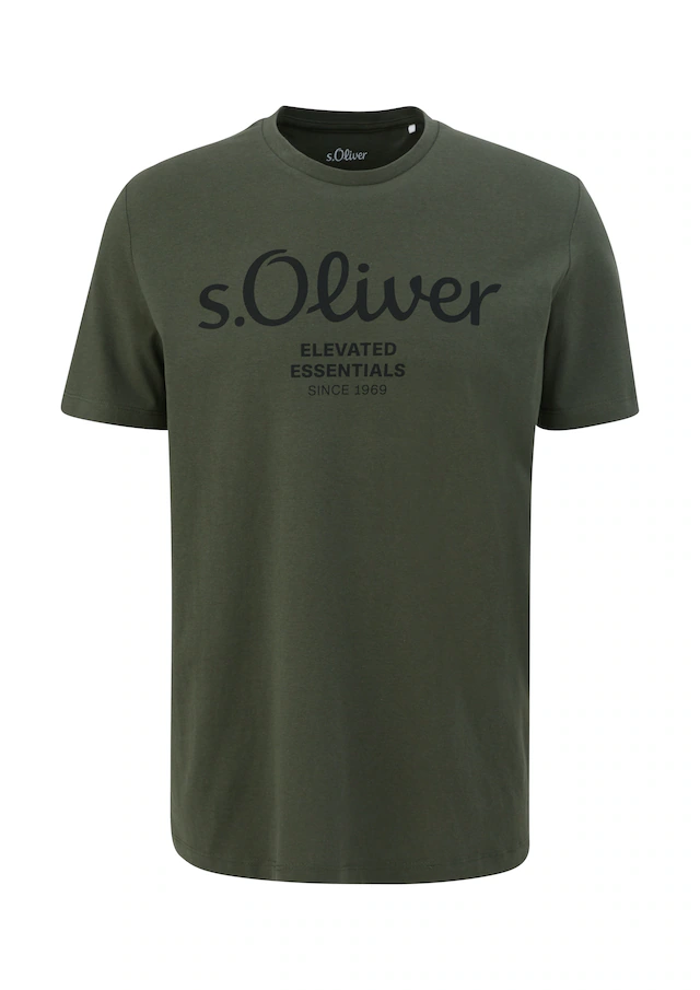 s.Oliver T-Shirt mit Logo-Print