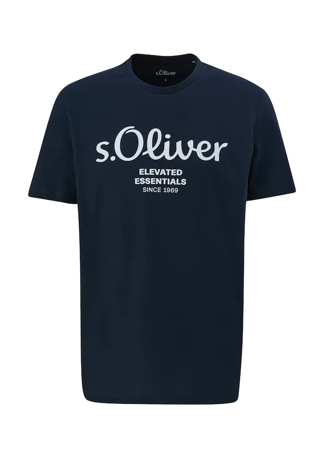 s.Oliver T-Shirt mit Logo-Print