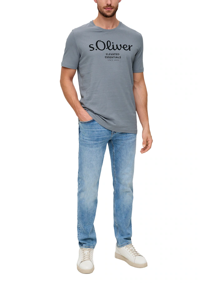 s.Oliver T-Shirt mit Logo-Print