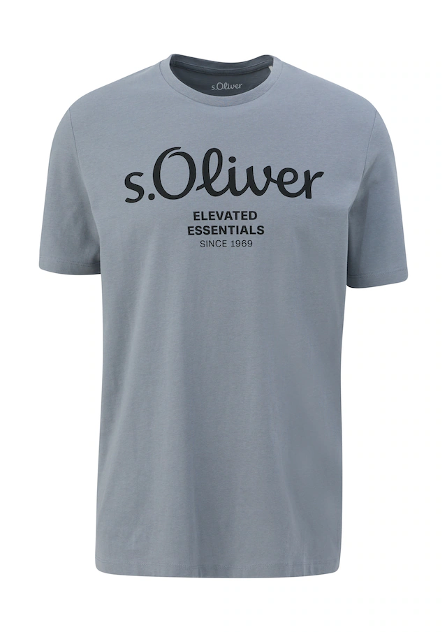 s.Oliver T-Shirt mit Logo-Print