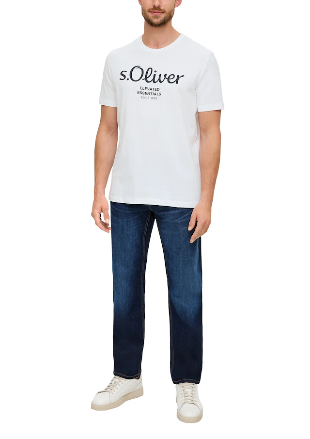 s.Oliver T-Shirt mit Logo-Print