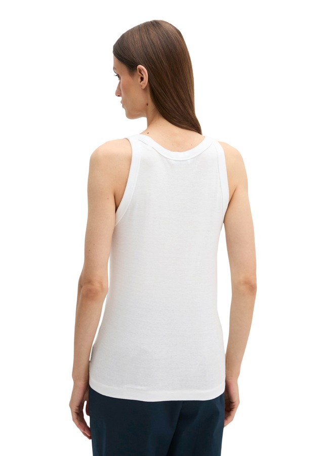 Marc O'Polo T-Shirt »aus Rippjersey«