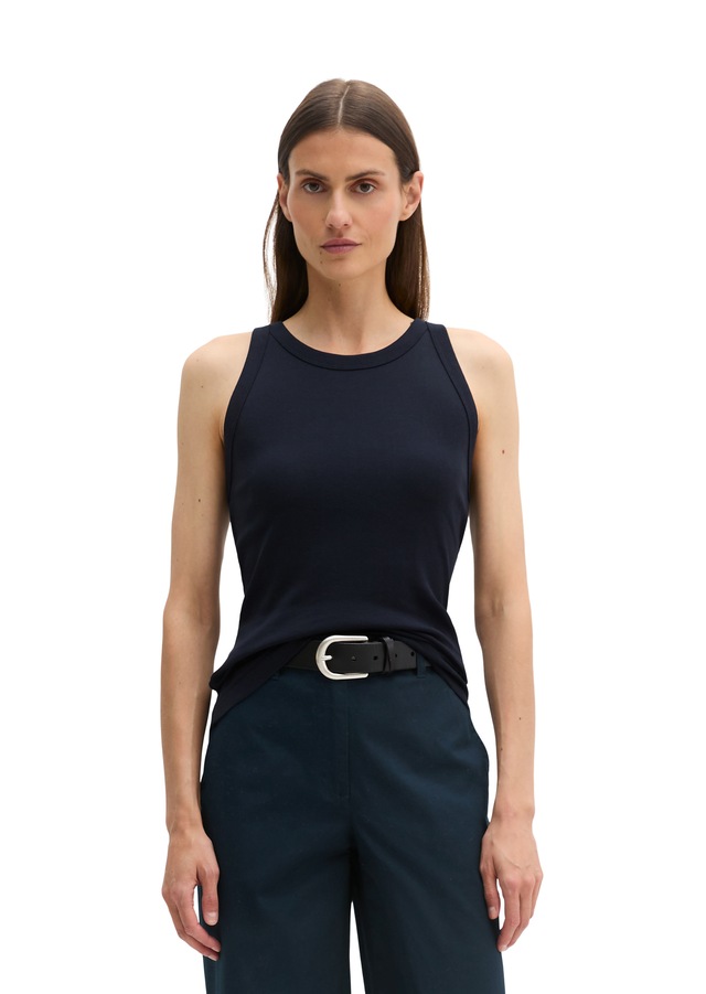 Marc O'Polo T-Shirt »aus Rippjersey«