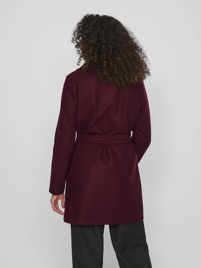Vila Kurzmantel »VICOOLEY COLLAR BELT COAT - NOOS«