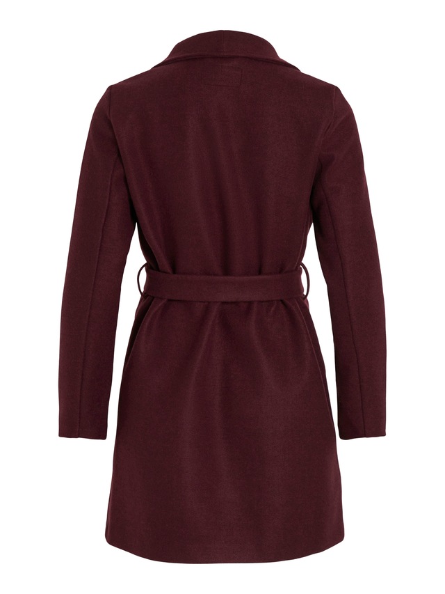Vila Kurzmantel »VICOOLEY COLLAR BELT COAT - NOOS«