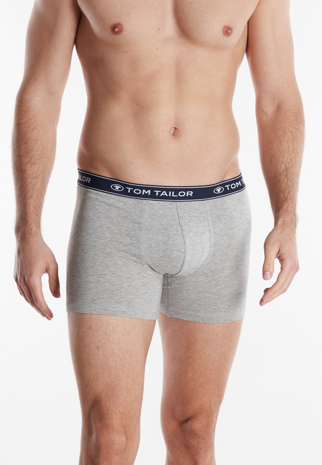 TOM TAILOR Boxershorts »Buffer« bequem, basic, eng, atmungsaktiv, Logobund, Baumwollmix
