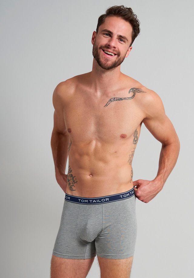 TOM TAILOR Boxershorts »Buffer« bequem, basic, eng, atmungsaktiv, Logobund, Baumwollmix