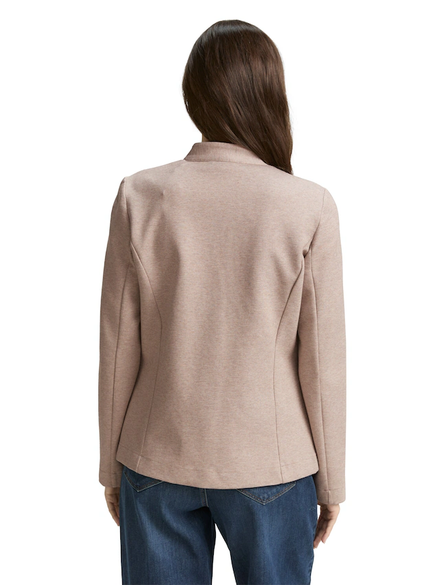 TOM TAILOR Sweatblazer »Fitted« mit aufgesetzten Taschen und Struktur