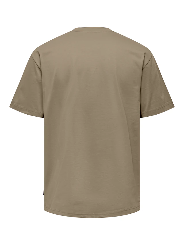 ONLY & SONS Rundhalsshirt »ONSFRED RLX SS TEE« Baumwolle, relaxed fit