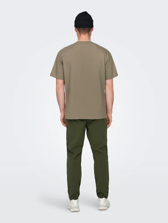ONLY & SONS Rundhalsshirt »ONSFRED RLX SS TEE« Baumwolle, relaxed fit