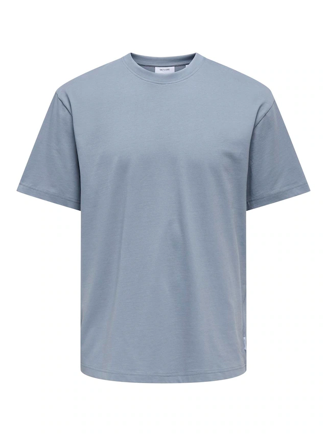 ONLY & SONS Rundhalsshirt »ONSFRED RLX SS TEE« Baumwolle, relaxed fit