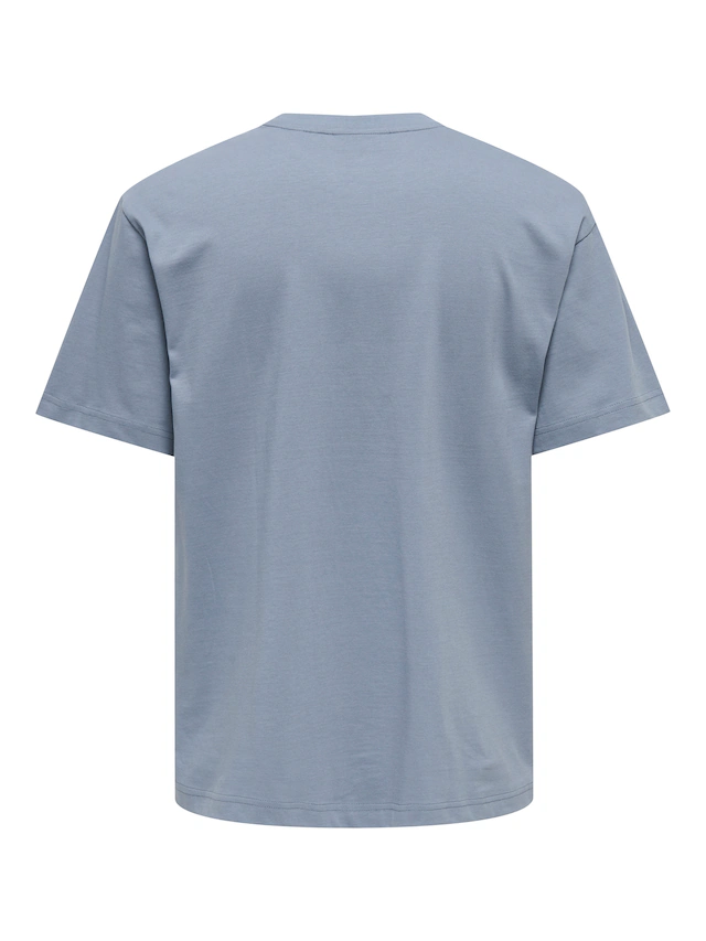 ONLY & SONS Rundhalsshirt »ONSFRED RLX SS TEE« Baumwolle, relaxed fit