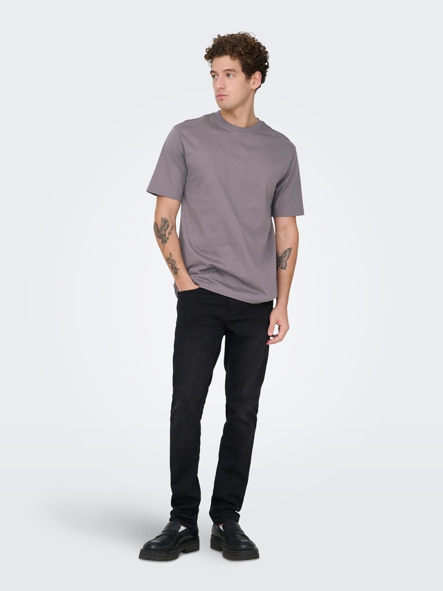 ONLY & SONS Rundhalsshirt »ONSFRED RLX SS TEE« Baumwolle, relaxed fit