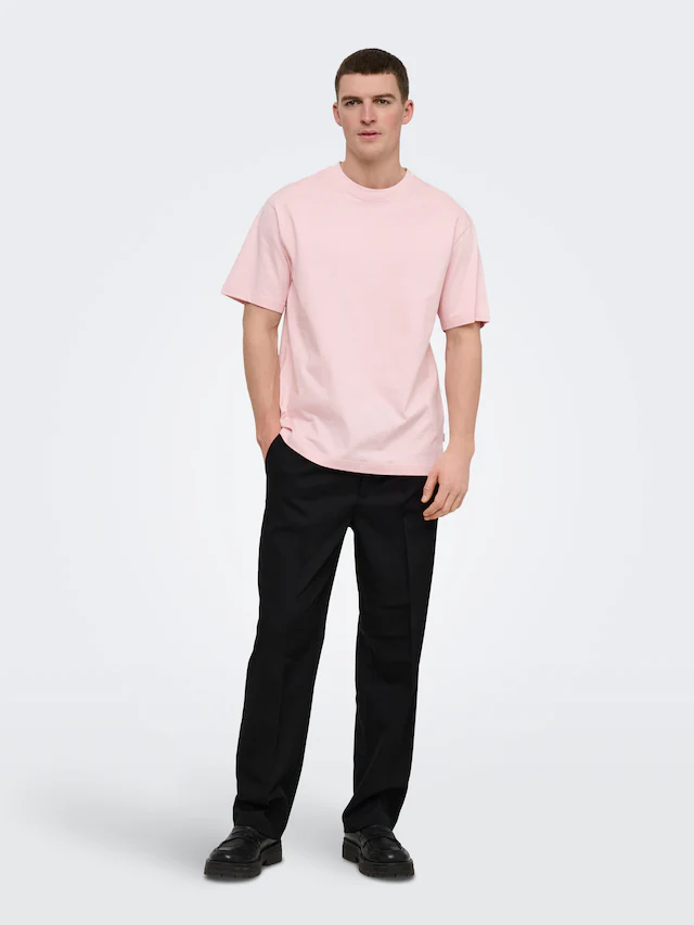 ONLY & SONS Rundhalsshirt »ONSFRED RLX SS TEE« Baumwolle, relaxed fit
