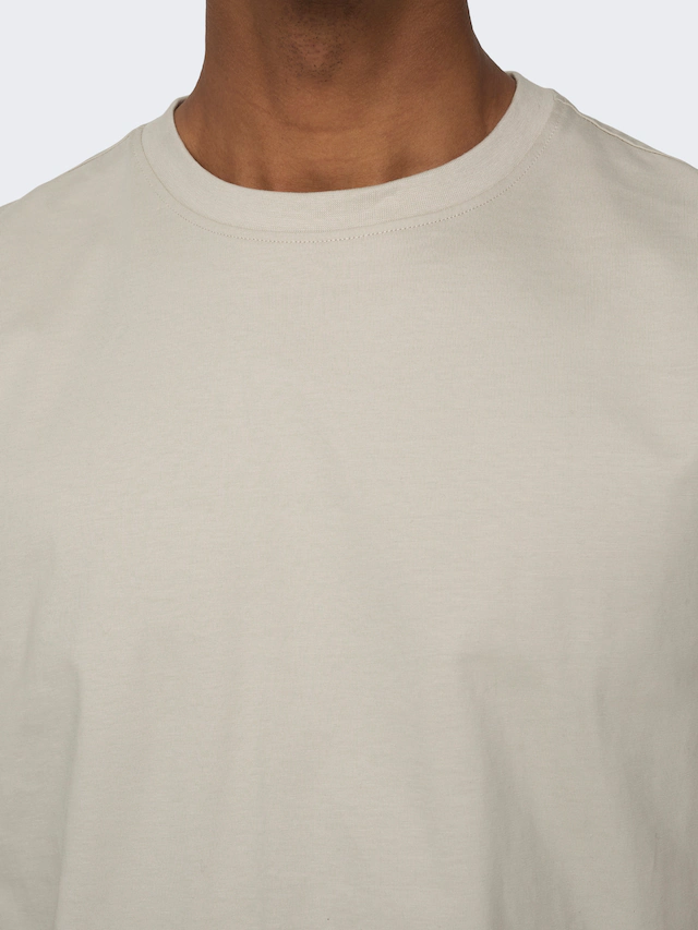 ONLY & SONS Rundhalsshirt »ONSFRED RLX SS TEE« Baumwolle, relaxed fit