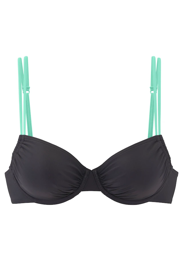 s.Oliver Bügel-Bikini-Top »Yella« mit kontrastfarbenen Details