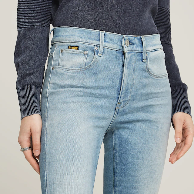 G-STAR Bootcut-Jeans »3301 Flare Wmn« aus Stretch-Denim