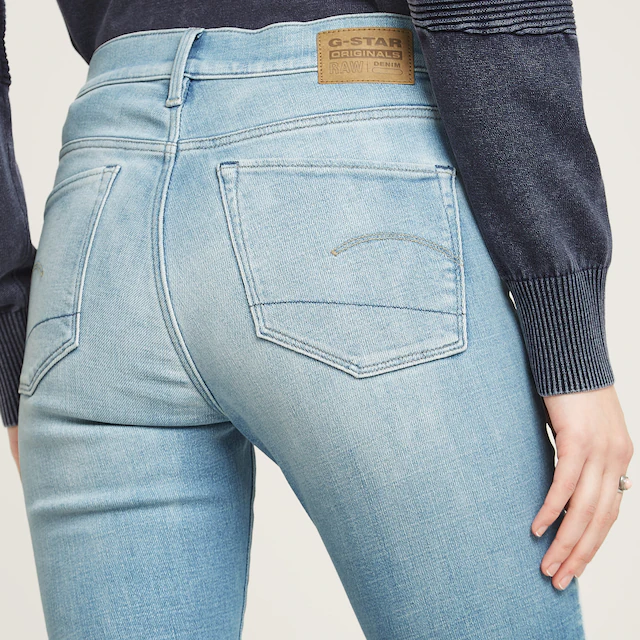 G-STAR Bootcut-Jeans »3301 Flare Wmn« aus Stretch-Denim