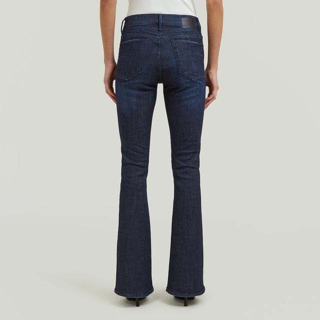 G-STAR Bootcut-Jeans »3301 Flare Wmn« aus Stretch-Denim