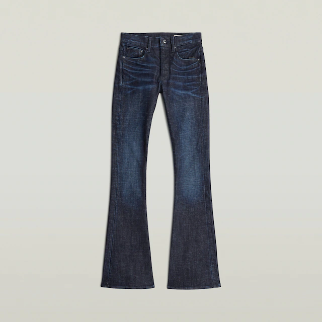 G-STAR Bootcut-Jeans »3301 Flare Wmn« aus Stretch-Denim