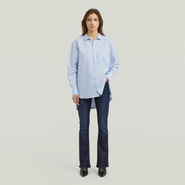 G-STAR Bootcut-Jeans »3301 Flare Wmn« aus Stretch-Denim