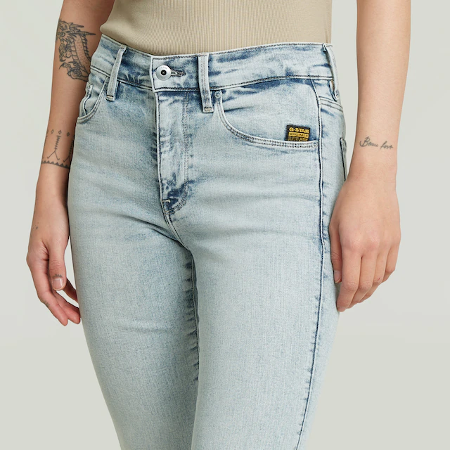 G-STAR Bootcut-Jeans »3301 Flare Wmn« aus Stretch-Denim