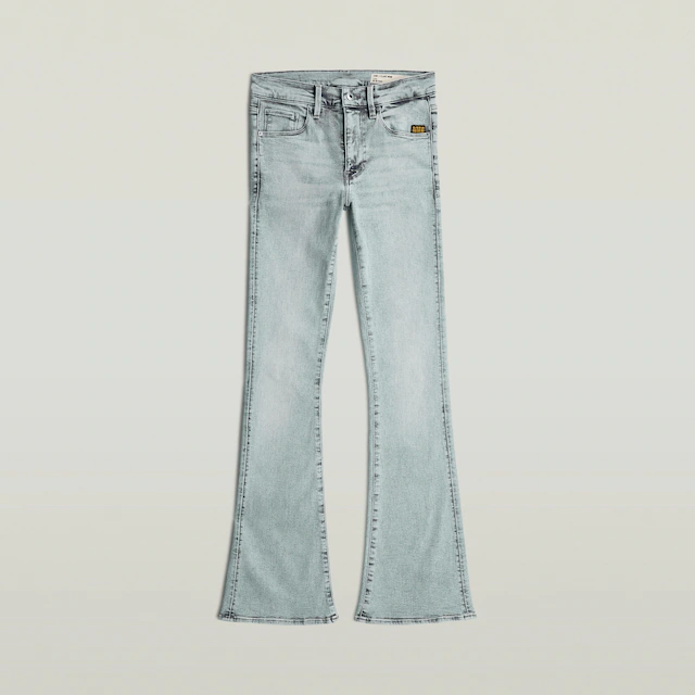 G-STAR Bootcut-Jeans »3301 Flare Wmn« aus Stretch-Denim