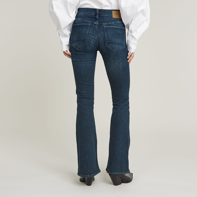 G-STAR Bootcut-Jeans »3301 Flare Wmn« aus Stretch-Denim