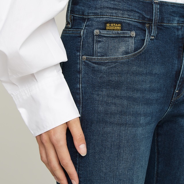 G-STAR Bootcut-Jeans »3301 Flare Wmn« aus Stretch-Denim