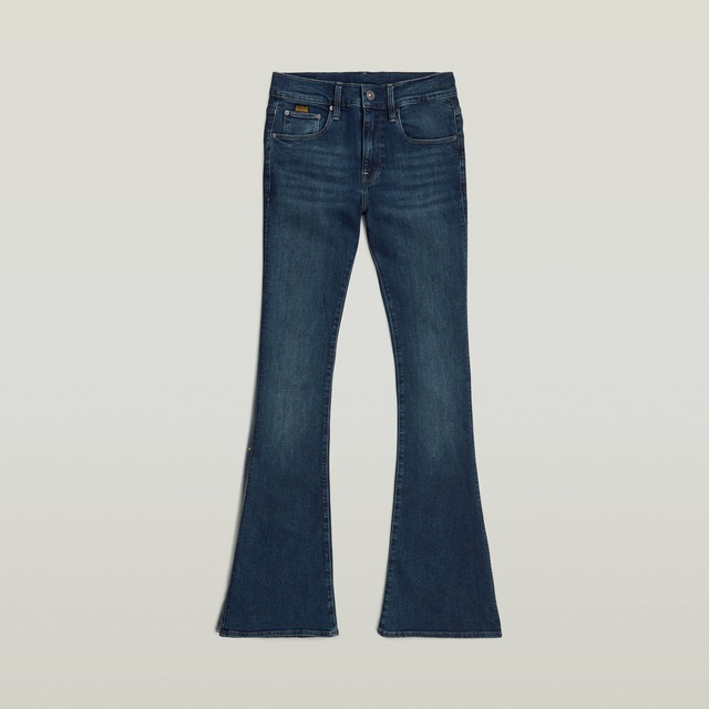 G-STAR Bootcut-Jeans »3301 Flare Wmn« aus Stretch-Denim