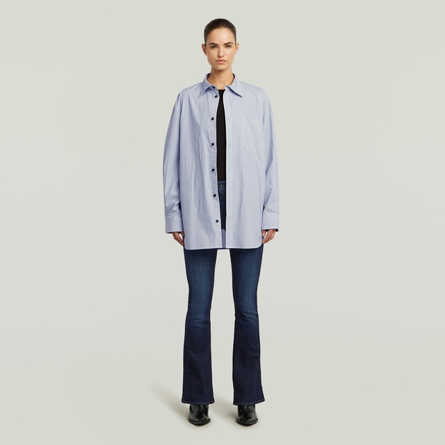 G-STAR Bootcut-Jeans »3301 Flare Wmn« aus Stretch-Denim